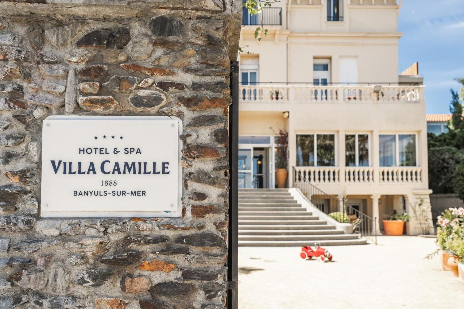 Villa Camille Hotel & Spa Баньюль-сюр-Мер Экстерьер фото
